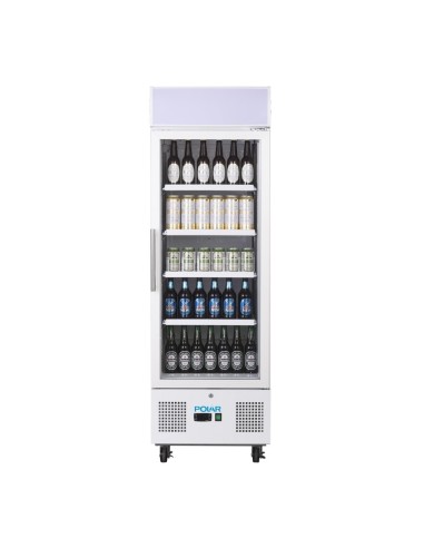 Vitrine réfrigérée positive Polar 218L - Blanc