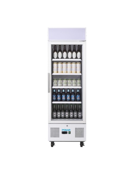 Vitrine réfrigérée positive Polar 218L - Blanc