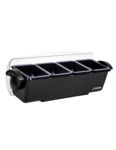 Boîte 4 compartiments dôme San Jamar - 0,85L