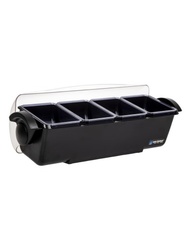 Boîte 4 compartiments dôme San Jamar - 0,85L