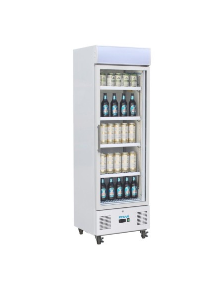 Vitrine réfrigérée blanche Polar 336L - 340W