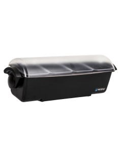 Boîte 4 compartiments dôme San Jamar - 0,85L 2