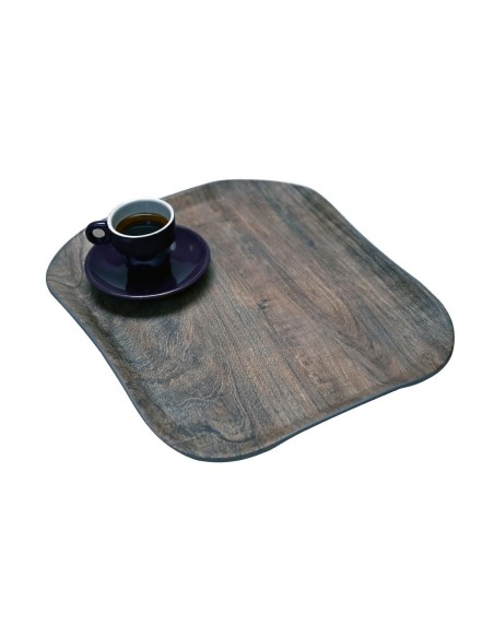 Plateau polyester imitation bois Cambro Century 26x32 cm