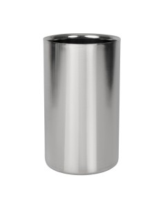 Rafraîchisseur double paroi en inox poli Olympia - Seau à vin