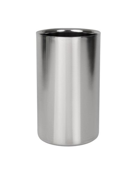 Rafraîchisseur double paroi en inox poli Olympia - Seau à vin