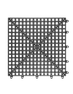 Tapis de bar emboîtable Olympia noir - 310x310 mm 2