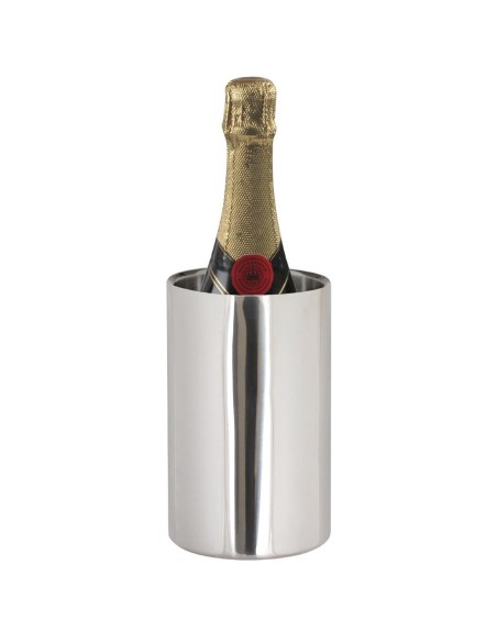 Rafraîchisseur double paroi en inox poli Olympia - Seau à vin