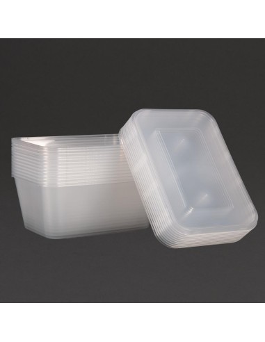 Grandes boîtes micro-ondables Fiesta 1 L - Lot de 250
