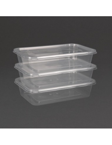 Boîtes micro-ondables 500 ml Fiesta Recyclable - lot de 250