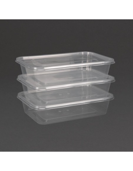 Boîtes micro-ondables 500 ml Fiesta Recyclable - lot de 250