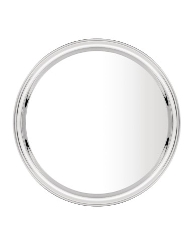 Plateau de service rond Olympia 355 mm - Inox