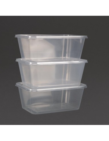 Grandes boîtes micro-ondables Fiesta 1 L - Lot de 250