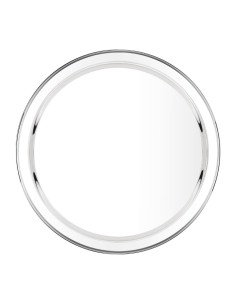 Plateau de service rond Olympia 405 mm - Inox
