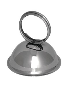 Porte-menu Olympia inox 60x58 mm - vente en ligne