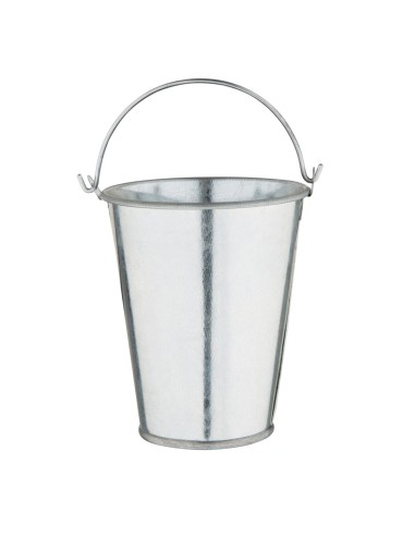 Seau rond en acier galvanisé Olympia 95mm - 0,485L