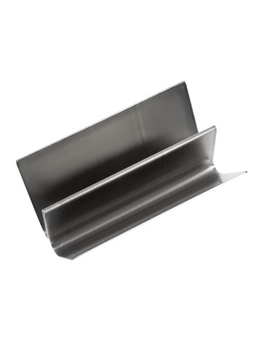 Porte-menu en acier inoxydable Olympia - 30x80x50 mm