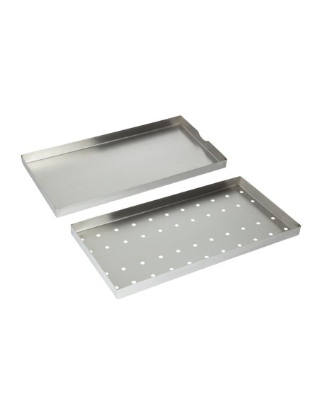 Bac récepteur Olympia inox 400x200 mm - Bar professionnel