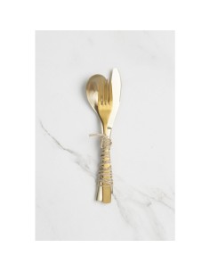 Fourchettes à dessert Comas Barcelona Champagne - lot de 12 2