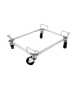 Socle rouleur Craven pour plateaux - Support chromé 60 kg