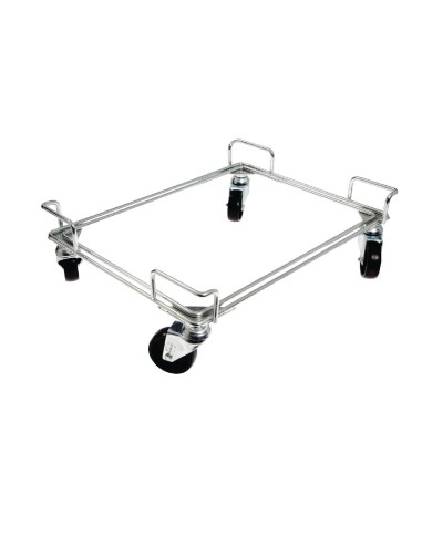 Socle rouleur Craven pour plateaux - Support chromé 60 kg