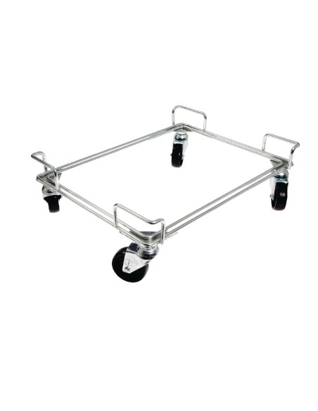 Socle rouleur Craven pour plateaux - Support chromé 60 kg