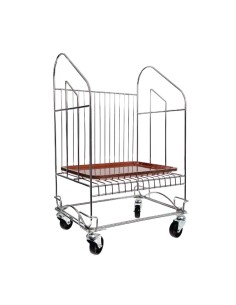 Socle rouleur Craven pour plateaux - Support chromé 60 kg 2