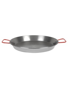 Plat à paëlla Garcima SL 360mm - Acier carbone poli