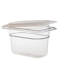 Couvercle hermétique GN 1/9 Cambro - Polypropylène transparent 2