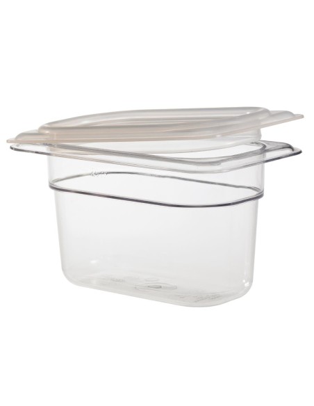 Couvercle hermétique GN 1/9 Cambro - Polypropylène transparent