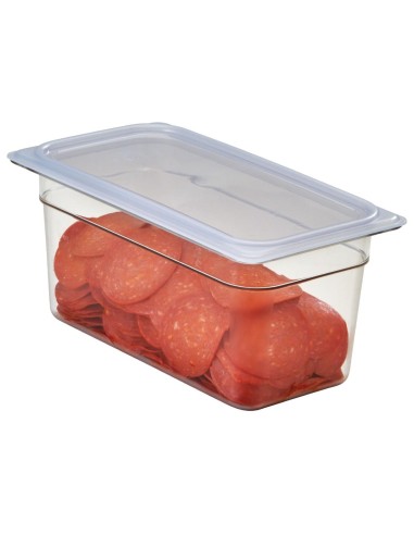 Couvercle hermétique GN 1/3 Cambro - Polypropylène transparent