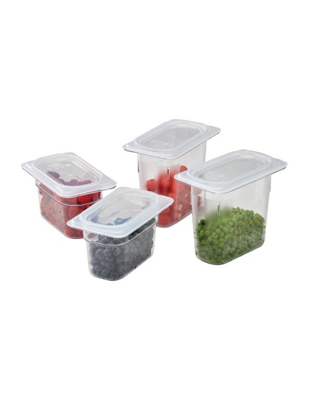 Couvercle hermétique GN 1/9 Cambro - Polypropylène transparent