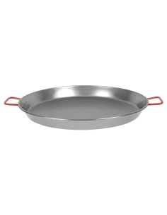 Plat à paëlla Garcima SL 500mm - Acier carbone poli