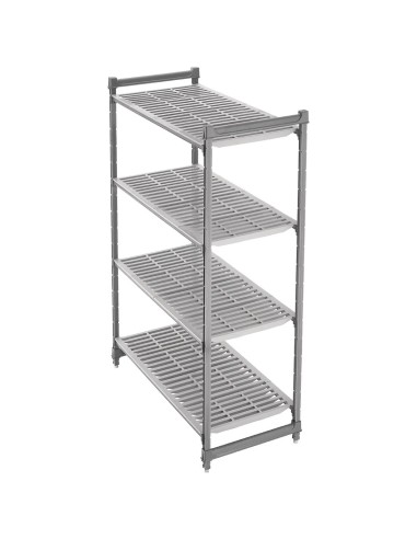 Unité 4 étagères claire-voie Cambro - 300kg/étagère