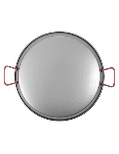 Plat à paëlla Garcima SL 500mm - Acier carbone poli