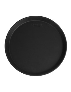 Plateau service rond antidérapant Cambro 28 cm - noir