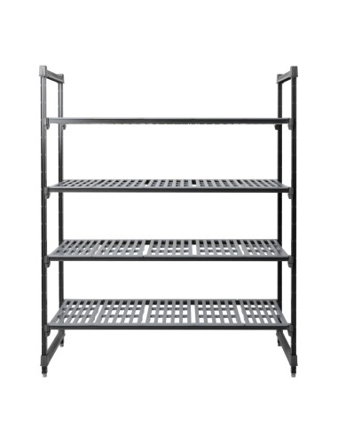 Unité 4 étagères claire-voie Cambro - 300kg