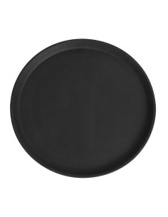 Plateau service rond antidérapant Cambro 35,5 cm noir
