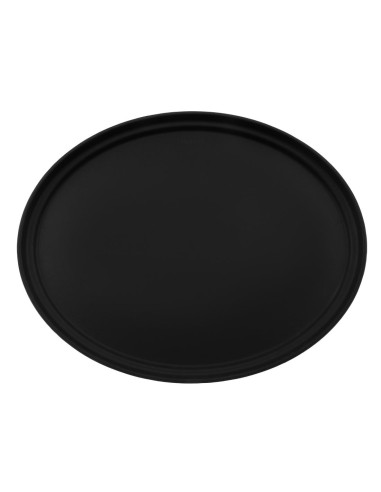 Plateau de service ovale antidérapant Cambro 60 cm - fibre de verre