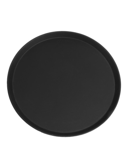 Plateau service rond antidérapant Cambro 40,5 cm - Fibre de verre
