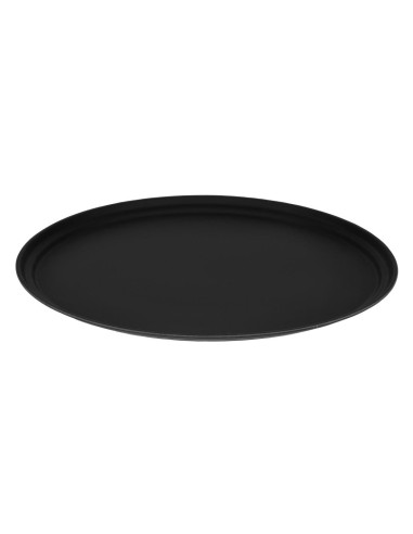 Plateau de service ovale antidérapant Cambro 60 cm - fibre de verre