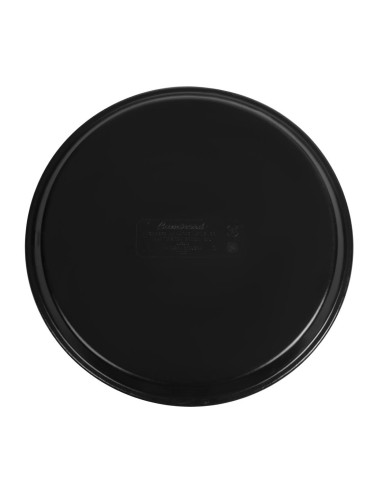 Plateau service rond antidérapant Cambro 28 cm - noir