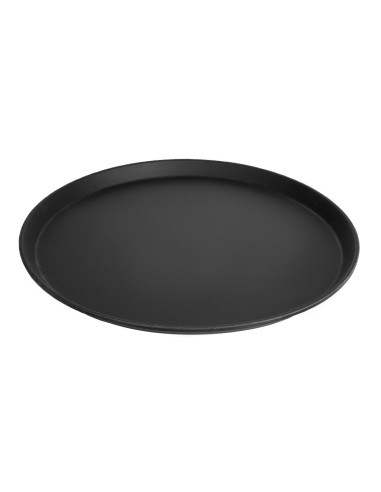 Plateau service rond antidérapant Cambro 40,5 cm - Fibre de verre