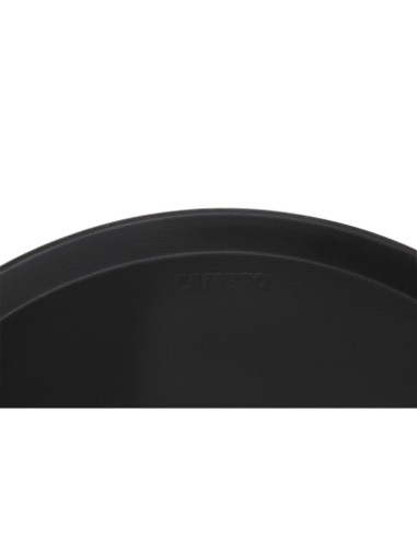 Plateau service rond antidérapant Cambro 40,5 cm - Fibre de verre