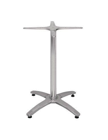 Pied de table 4 pieds aluminium Bolero - 680x650 mm