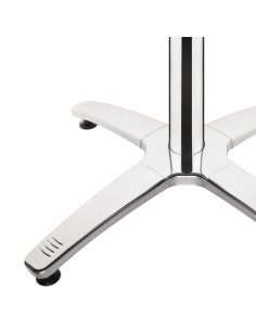 Pied de table 4 pieds aluminium Bolero - 680x650 mm 2