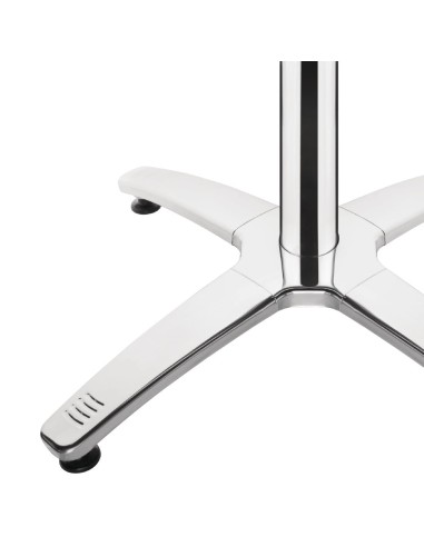 Pied de table 4 pieds aluminium Bolero - 680x650 mm