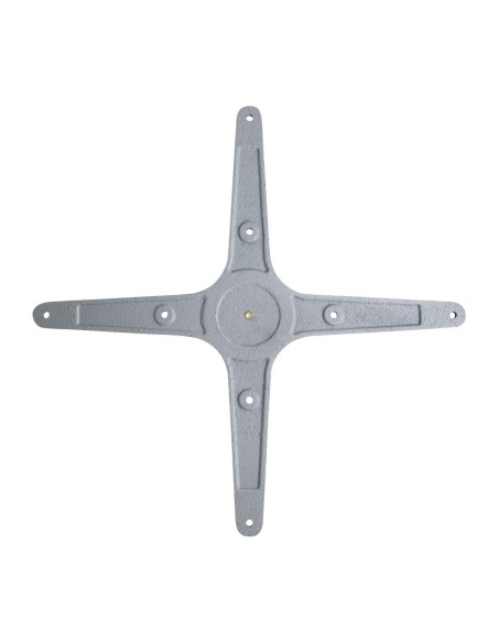 Pied de table 4 pieds aluminium Bolero - 680x650 mm