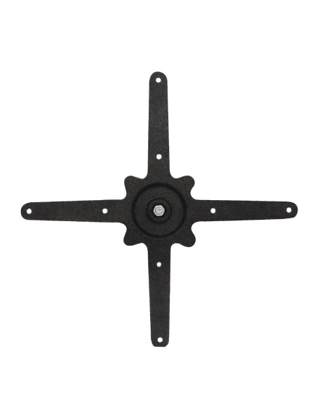 Pied de table double en fonte Bolero - lot de 2