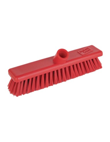 Balai doux Jantex 300mm rouge - Hygiène professionnelle