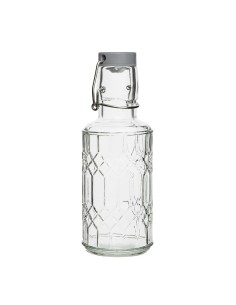 Bouteilles d'eau en verre Olympia Geo 380 ml - lot de 6
